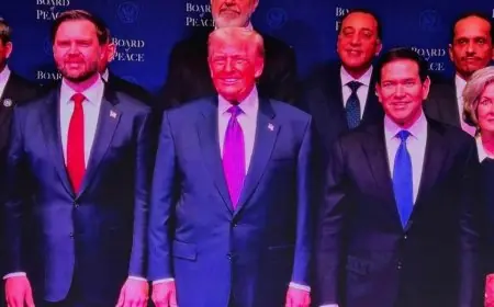 مصطفى مدبولي يشارك في الاجتماع الأول لمجلس السلام ممثلاً للرئيس السيسي