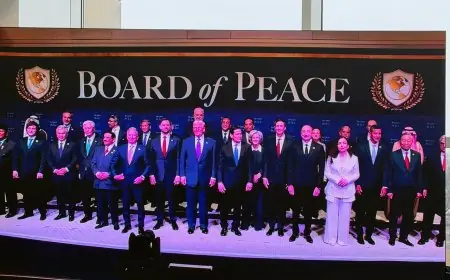 مدبولي يلقي كلمة مصر في اجتماع مجلس السلام بواشنطن ممثلا للرئيس السيسي