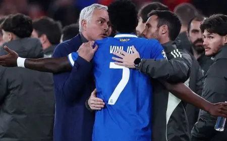 عاصفة فينيسيوس تتصاعد: إيقاف بريستياني وفرار مورينيو من المشهد