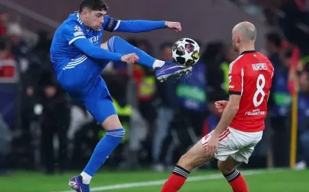 بنفيكا يواجه ريال مدريد ويتقدم بشكوى ضد فالفيردي للاتحاد الأوروبي لكرة القدم