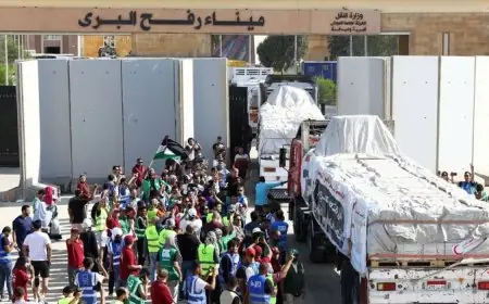 فتح استثنائي لمعبر رفح لاستقبال الجرحى والتحضيرات جارية لإدخال مساعدات رمضان إلى غزة