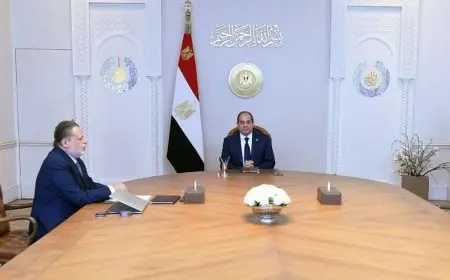 الرئيس السيسي يؤكد أهمية مواصلة خفض التضخم والسيطرة على الأسواق