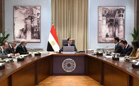 رئيس الوزراء ووزير الصناعة يناقشان خطط تطوير الوزارة للمرحلة القادمة