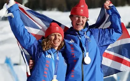 بريطانيا تحصد 3 ميداليات ذهبية تاريخية في أولمبياد الشتاء 2026