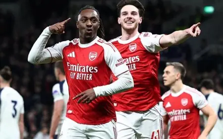 أرسنال يكتسح توتنهام برباعية ويعزز صدارته في الدوري الإنجليزي الممتاز