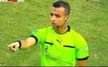 مصطفى الشهدي يقود تحكيم مواجهة قوية بين الأهلي وسموحة في الدوري