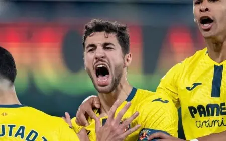 فياريال يتألق ويتفوق على فالنسيا لينفرد بالمركز الثالث في الدوري الإسباني