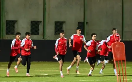 منتخب العراق يبدأ تدريباته الأولى تحضيرًا للمواجهة الودية مع مصر