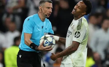 الحكم المحدد لمواجهة ريال مدريد وبنفيكا في إياب ثمن نهائي دوري أبطال أوروبا