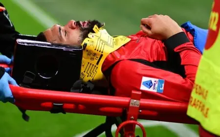 تجدد الشكوك حول مشاركة لاعب ميلان في كأس العالم بعد خضوعه لجراحة في الفك