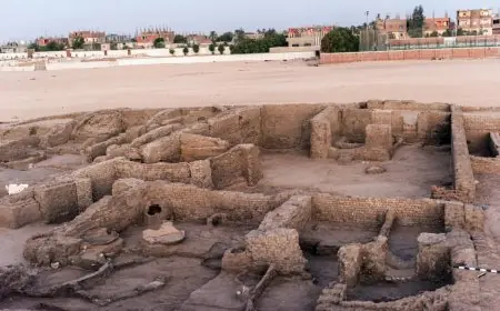 اكتشاف مدينة سكنية من القرن الثامن عشر وجبانة قبطية تحت موقع شيخ العرب همام بقنا