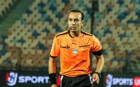 تعيين محمد الغازي حكمًا لمواجهة حماسية بين زد والزمالك في الدوري المصري