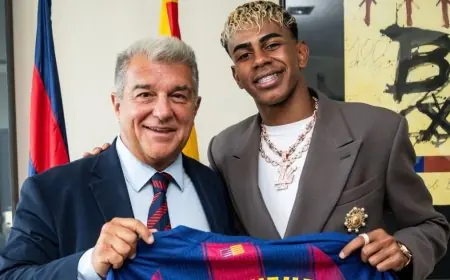 تعرف على النادي الذي قدم عرضًا بقيمة 250 مليون يورو لشراء لامين يامال من برشلونة