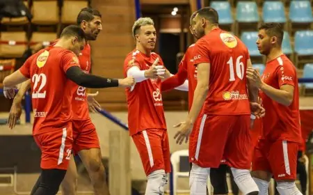 مواجهة قوية بين رجال طائرة الأهلي والترسانة في دوري السوبر