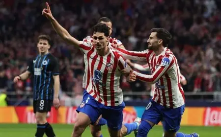 أتلتيكو مدريد يتألق بهزيمة كلوب بروج ويتأهل لثمن نهائي دوري أبطال أوروبا