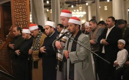 أبرز قراء دولة التلاوة يضيئون سابع ليالي رمضان بتلاوات ندية وابتهالات روحانية عطرة في المساجد الكبرى