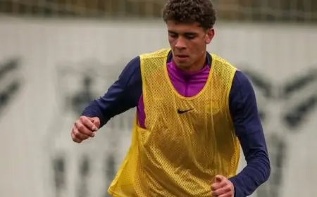 برشلونة يسارع الخطى لاستعادة حمزة عبد الكريم في إسبانيا