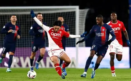 باريس سان جيرمان يتحدى موناكو لحسم التأهل وتصدر دور الـ16 في دوري أبطال أوروبا