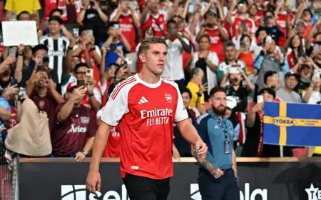 جيوكيريس يتألق كأفضل لاعب في الجولة 27 من الدوري الإنجليزي