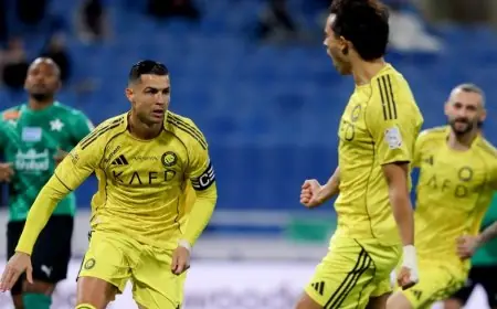 ملخص أهداف مباراة النجمة والنصر (0-5) في دوري روشن السعودي