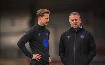 برشلونة يعلن عن غياب طويل لدي يونغ بسبب الإصابة