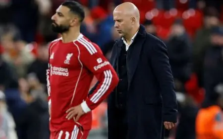 سلوت غير راضٍ عن أداء ليفربول رغم تحقيق 3 انتصارات متتالية