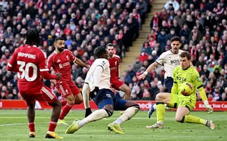 محمد صلاح يتألق وليفربول ينتصر بخماسية مذهلة على وست هام في البريميرليج