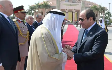 السيسي يعلن تضامن مصر الكامل مع الكويت في مواجهة الاعتداء الإيراني