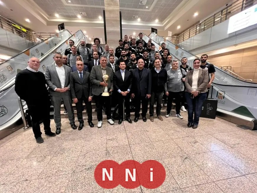 وزير الرياضة يستقبل بعثة منتخب مصر لكرة اليد بعد فوزهم ببطولة أفريقيا في رواندا