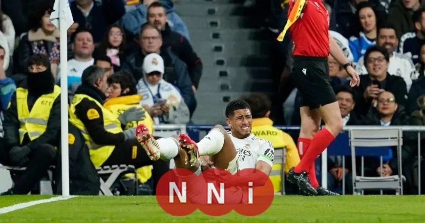 صدمة لريال مدريد.. إصابة بيلينغهام تجبره على مغادرة الملعب باكياً