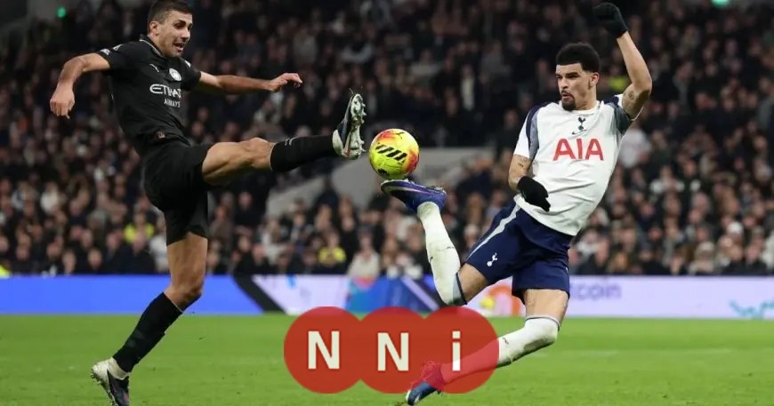 توتنهام يحقق تعادل مثير أمام مانشستر سيتي بفضل هدف سولانكي الرائع