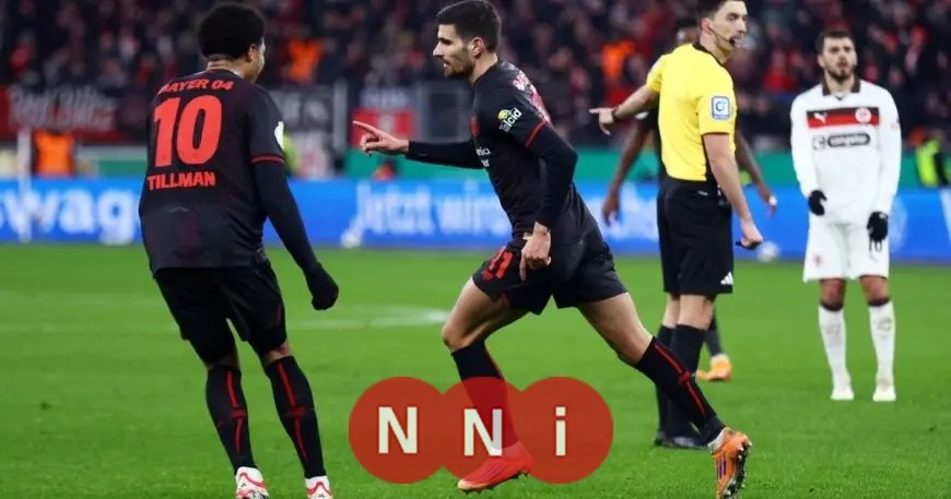 ليفركوزن يحلق بنجاح إلى نصف نهائي كأس ألمانيا بعد فوزه على سانت باولي