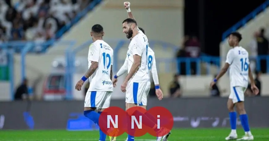 بنزيما يتألق بثلاثية ساحرة في انطلاقة مشواره مع الهلال ويفوز على الأخدود