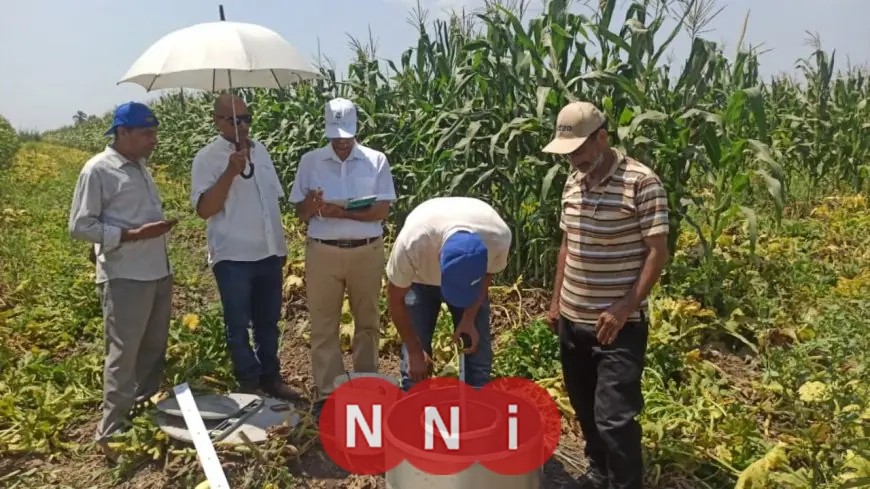 وزير الري يراقب تقدم مشروع تطوير إدارة المياه في القطاع الزراعي