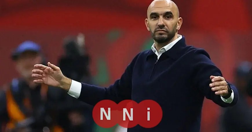 وليد الركراكي يعلن استقالته من تدريب منتخب المغرب وينتظر القرار النهائي