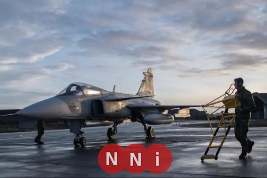 انضمام المقاتلات السويدية إلى منظومة الدفاع الجوي للناتو من خلال مهمة آيسلندا