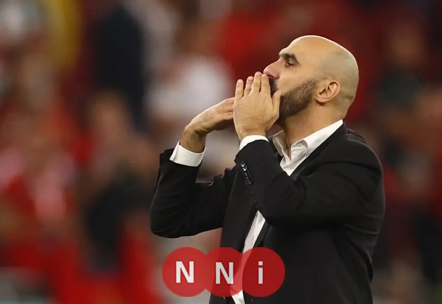 الاتحاد المغربي يؤكد بقاء وليد الركراكي كمدير فني لأسود الأطلس وينفي شائعات الاستقالة