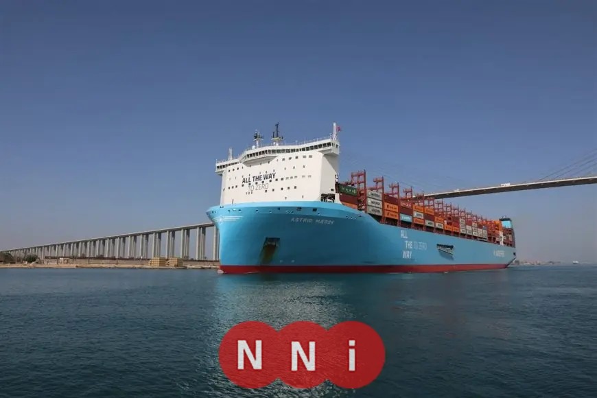 قناة السويس ترحب بسفينة الحاويات ASTRID MAERSK في أولى رحلاتها البحرية
