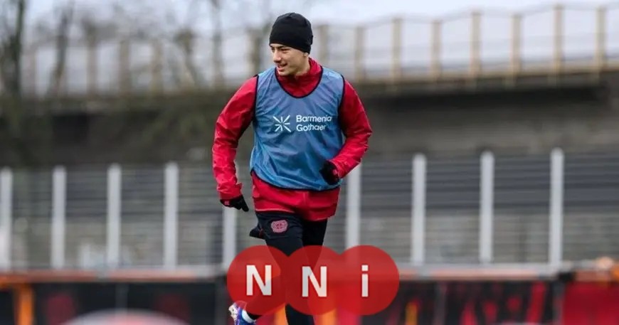 عودة إبراهيم مازة لتدريبات ليفركوزن استعداداً لمواجهة سانت باولي المهمة