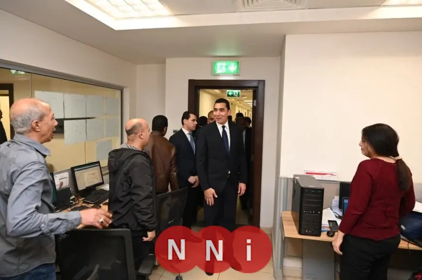 وزير الشباب والرياضة يبدأ مهامه بجولة تفقدية لقطاعات الوزارة في اليوم الأول