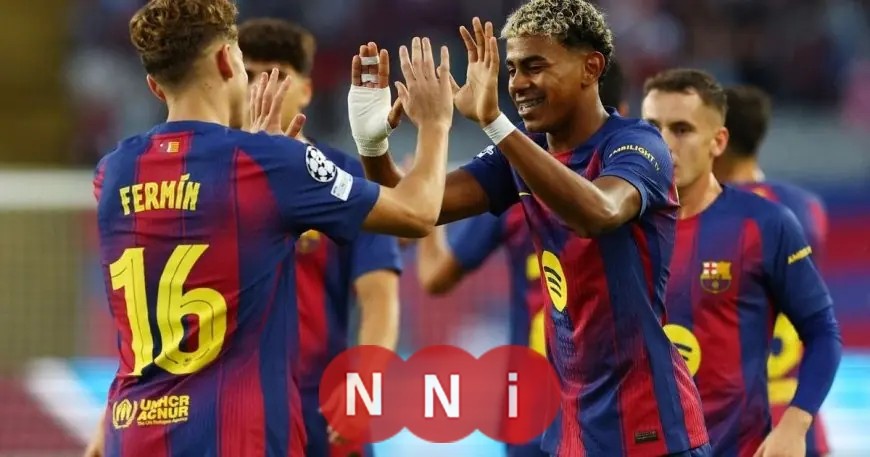 يامال وفيرمين لوبيز يتألقان في قيادة هجوم برشلونة ضد أتلتيكو