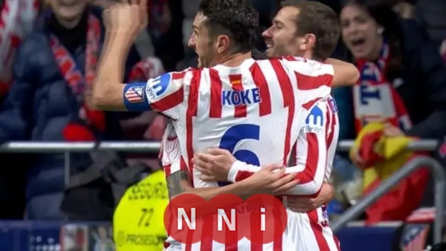 الشوط الأول: أتلتيكو مدريد يتفوق برباعية نظيفة على برشلونة في نصف نهائي كأس الملك