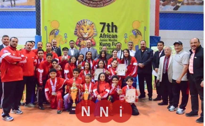مصر تتوج بلقب البطولة الأفريقية للشباب والناشئين في رياضة الووشو كونغ فو