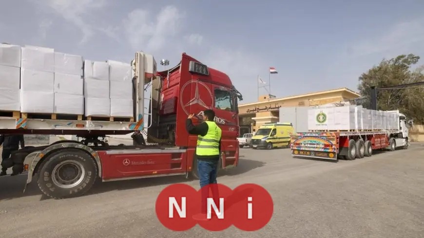 تحيا مصر وبيت الزكاة يقدمان 780 طن من المواد الغذائية لأهالي غزة قبيل رمضان