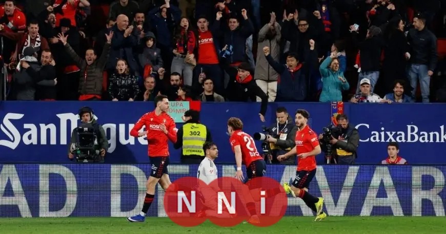 لاعب ريال مدريد يقدم اعتذاراً بعد تسببه في خسارة مثيرة أمام أوساسونا