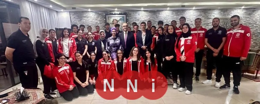 سفير مصر في السنغال يستقبل بعثة منتخب السلاح على مأدبة إفطار احتفالًا بالفوز ببطولة إفريقيا