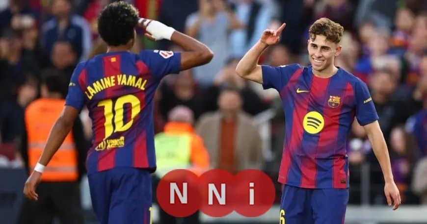 برشلونة يعود للصدارة في الدوري الإسباني بفوز ساحق على ليفانتي