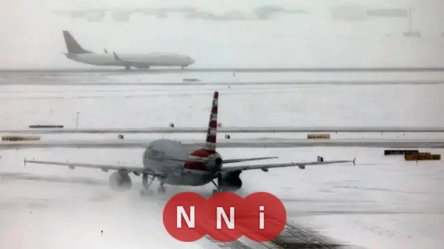 عاصفة ثلجية قوية تجتاح أمريكا وتتسبب في إلغاء أكثر من 5000 رحلة جوية