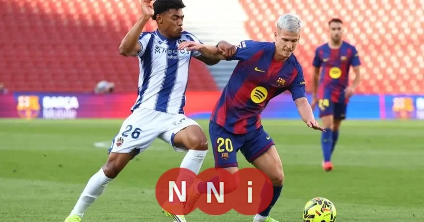 داني أولمو يسجل إنجازاً مذهلاً في مواجهة برشلونة ضد ليفانتي