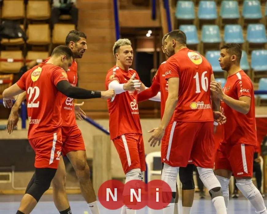 مواجهة قوية بين رجال طائرة الأهلي والترسانة في دوري السوبر